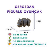 Gergedan Figür - 3D Vahşi Doğa Temalı Oyuncak