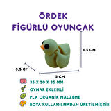 Ördek Figür - 3D Su Kuşu Oyuncak