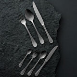 Hisar Contour 84 Parça 12 Kişilik Çatal Kaşık Bıçak Takımı Eskitme