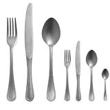 Hisar Contour 84 Parça 12 Kişilik Çatal Kaşık Bıçak Takımı Eskitme