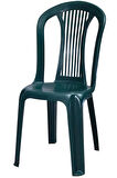Ida Kolsuz Sandalye - Plastik Bahçe Balkon Sandalyesi (4 ADET)