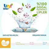 Uni Baby Islak Mendil Yenidoğan 6'lı  40*6 240 Yaprak