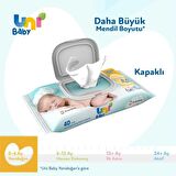 Uni Baby Islak Mendil Yenidoğan 6'lı  40*6 240 Yaprak