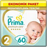 Prima Premium Care 2 Numara Mini 60'lı Bel Bantlı Bez
