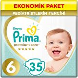 Prima Premium Care 6 Numara Junior 35'li Bel Bantlı Bez