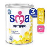 SMA Optipro 1 Bebek Maması 800 gr 3 Adet