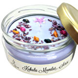 Nil Mum Renkli Deniz Konsept Mor Kokulu Mum 300 gr.