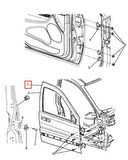 Jeep Kapı On Sag Grand Cherokee 11> - Yrj Yrj14-Gcrk11-201r