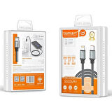 30W Usb-C To Uyumlu  Lightning iPhone Hızlı Şarj Kablosu