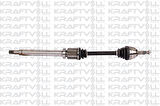 Ford On Aks Komple Sag Connect 1.8 02>13 (dis Freze: 25. IC Freze 26. Uzunluk: 963mm) - Kraftvoll 01010075