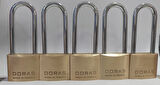 Doras Ersa 5'li Set Pas Pirinç Asma Kilit 40 Mm