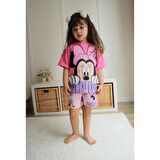 Mınnıe Baskılı Kız Çocuk Takım