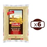 Duru Çiğ Köftelik İnce Bulgur 1 kg x 6 Adet