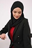 Klasik Tasarım Çapraz Dikim Pratik Şifon Şal,CPS-15,CPS-15