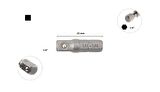 Ceta Form Lokma Adaptörü 1/4" - 1/4" x 25mm BT/7010 