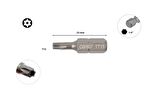 Ceta Form T15 x 25 mm Delikli Torx Bits Uç CB/807T