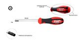 Ceta Form T10 x 80 mm Delikli Torx Tornavida F19-010-080