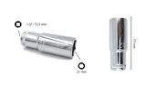 Ceta Form 21 mm 1/2” 6 Köşe Derin Lokma Anahtar C24-H21