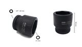 Ceta Form 41 mm 3/4” 6 Köşe Havalı Lokma Anahtar C72-H41