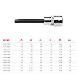 Ceta Form T55L Uzun Tip 1/2” TORX Uçlu Lokma C28S-T55L