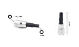 Ceta Form 6 mm 1/4” Lokmalı Allen C08S-H60