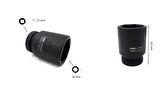 Ceta Form 38 mm 1” 6 Köşe Derin Havalı Lokma Anahtar C84-H38
