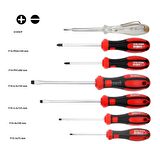 Ceta Form F99-601V 7 Parça Tornavida Takımı Düz/Yıldız + Kontrol Kalemli