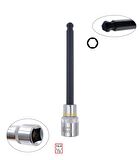 Ceta Form 1/2” 8 mm Ekstra Uzun Tip Topbaşlı Allen Uçlu Lokma C28S-HB08XL