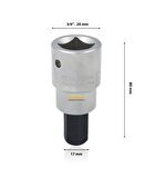 Ceta Form 17 mm 3/4”  Allen Uçlu Lokma C38S-H17