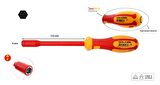 Ceta Form 8 mm 1000 Volt VDE İzoleli Düz Tornavida G07-080-125