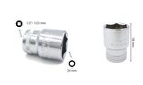Ceta Form 20 mm 1/2” 6 Köşe Lokma Anahtar C22-H20