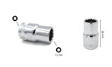 Ceta Form 13 mm 1/2” 12 Köşe Yıldız Lokma Anahtar C22-B13