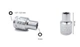 Ceta Form 9 mm 1/2” 6 Köşe Lokma Anahtar C22-H09