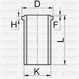 Kia Ticarı Motor Gomlek Std Bongo 2700 / Pregio (fosfat Kaplama) İslenmis Ok65a10311 - Yenmak 51-35536-000