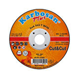 Karbosan Cut & Cut Plus İnce Kesme Diski 115 x 1.0 x 22.23