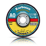 Karbosan 115mm 40Kum AO Premium Line Flap Disk