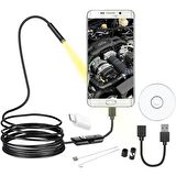 Powermaster 3in1 Micro Usb+Type C+Pc Işıklı 5Metre Yılan Kamera