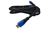 Winkel W-HD201 1.8mt HDMI Kablo Örgülü Gold