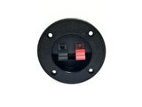 electroon ikili Hoparlör Terminali Yuvarlak 65mm -50Adet