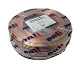 Onli 2x2.50mm Hoparlör Kablosu 100Metre Şeffaf
