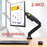 electroon NB F80 Amortisörlü 17-27'' Tekli Monitör Tutucu