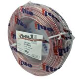 Onli 2x0.50mm Hoparlör Kablosu 100Metre Şeffaf