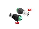 electroon Klemensli BNC Erkek Jak Fişi - 100Adet