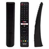 Sharp Netflix-Youtube Tuşlu Lcd-Led Tv Kumanda Huayu RM-L1678