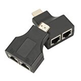 Powermaster FULLY HDMI To RJ45 Cat6 Extender 30MetreTo RJ45 Cat6 Extender 30Metre