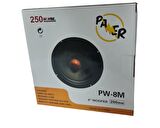 Pawer 180Watt 20cm Midrange Hoparlör Woofer 1Adet