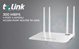 Tr-Link TR-4000 300Mbps 4Port 4Antenli Access Point Router