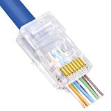 Powermaster EZ RJ45 Cat5-Cat6 Açık Uçlu Soket 8P8C 50Adet