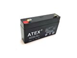 ATEX 6V 1.3A Bakımsız Kuru Akü 98x25x52mm