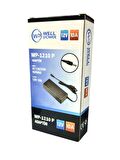 WellPower 12Volt 10Amper Plastik Kasa Adaptör 5.5x2.5mm Jak Fişli